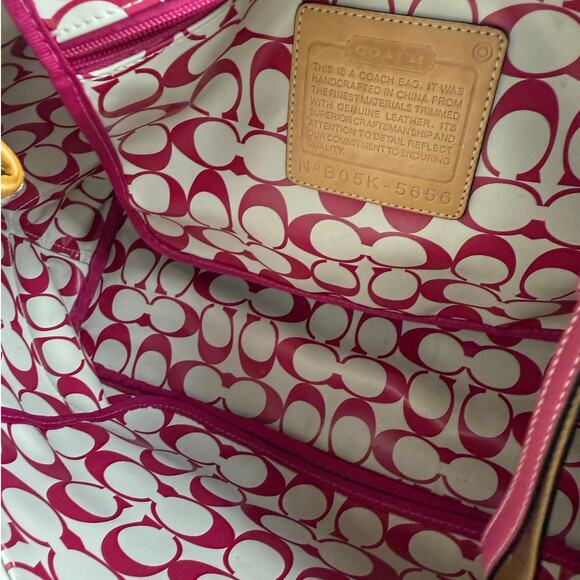 Vintage COACH y2k Hampton Nylon Tote - Picture 8 of 10